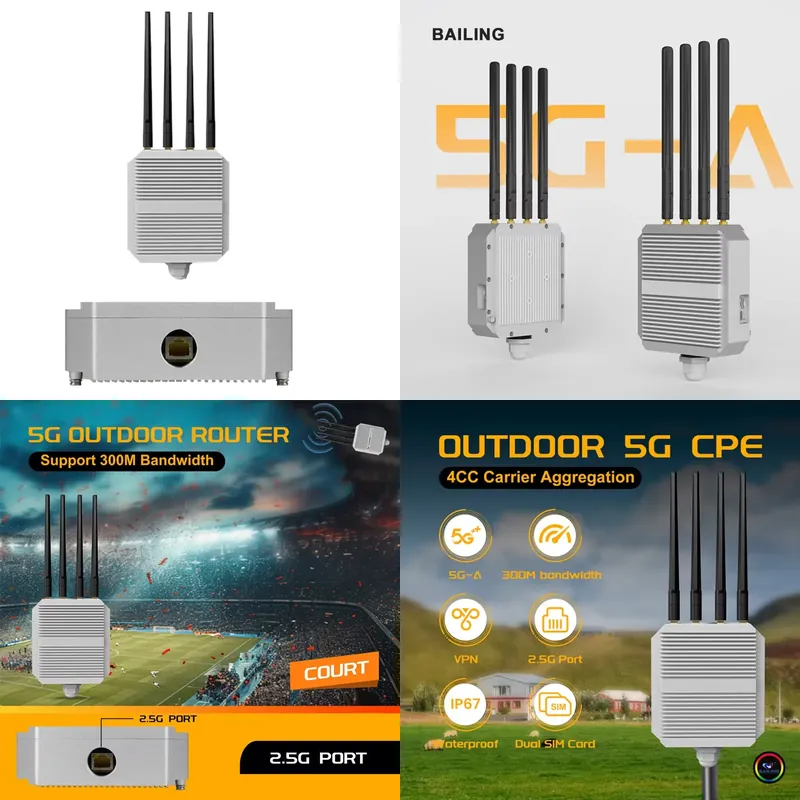 5G Outdoor Cpe Nsa Sa - SDX75 ODU 5G Outdoor CPE Router