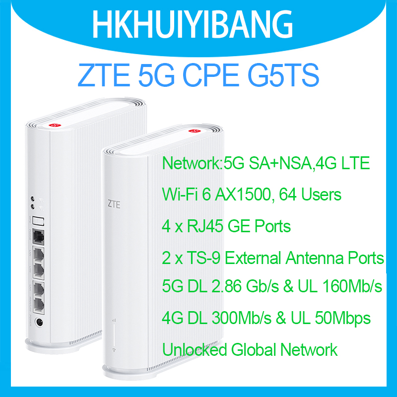 4G Lte Modem Cat6 External Antenna - ZTE 5G CPE G5TS Dual Band