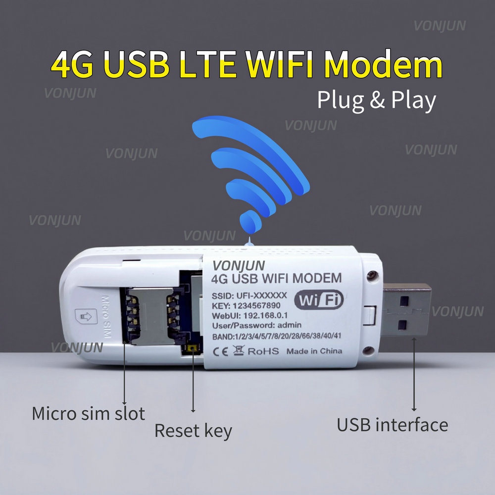 4G WiFi Dongle UFI 150M USB LT - огляд і ціна Industrial 4G Router Vpn