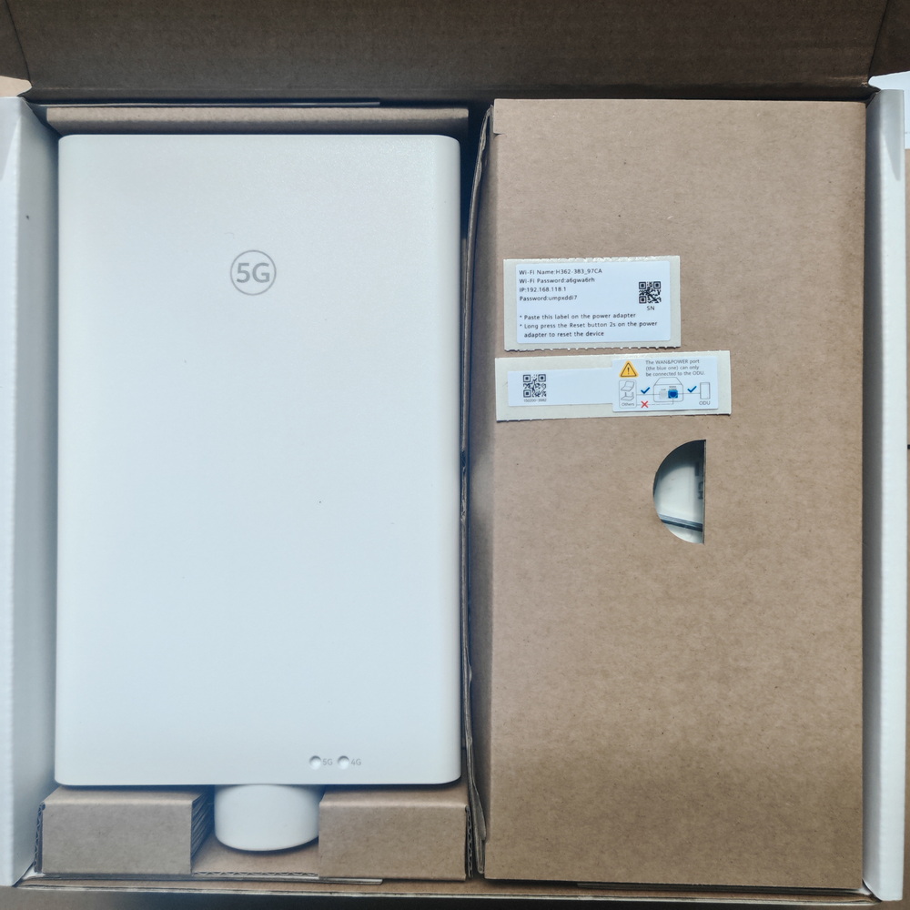 Brovi 5G CPE Max 6 H362-383 Sp - огляд і ціна 5G Outdoor Cpe Nsa Sa