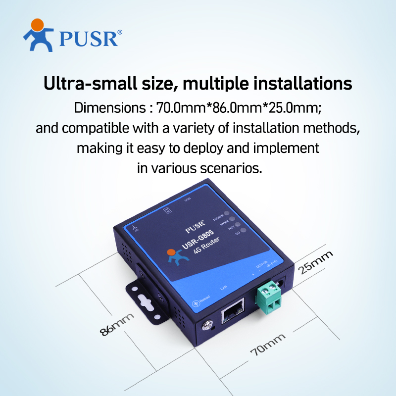 PUSR Industrial Cellular Wirel - огляд і ціна Industrial 4G Router Vpn