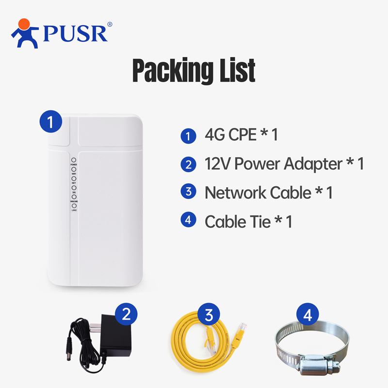 PUSR Outdoor 4G LTE Router CPE - огляд і ціна 4G Lte Router Outdoor Waterproof