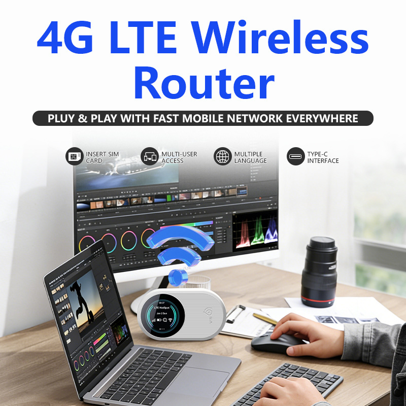 4G LTE WiFi 6 Hotspot Portable - огляд і ціна 4G Lte Router Outdoor Waterproof