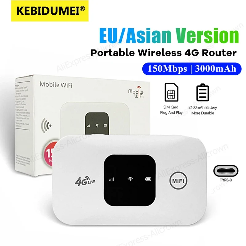 KEBIDUMEI 4G Mobile WIFI Route - огляд і ціна Industrial 4G Router Vpn