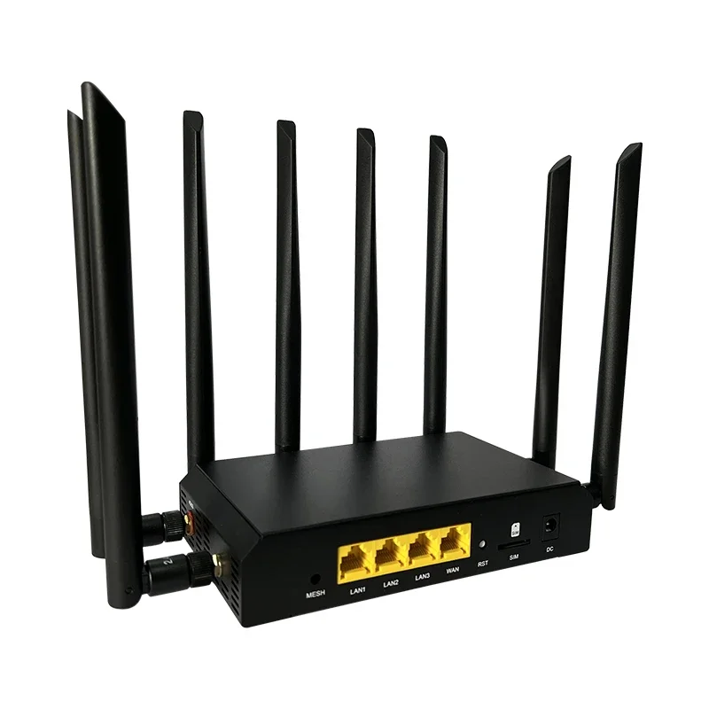 2026 5G WIFI6 home router IPQ6 - огляд і ціна 4G Router Sim Card Slot Gigabit