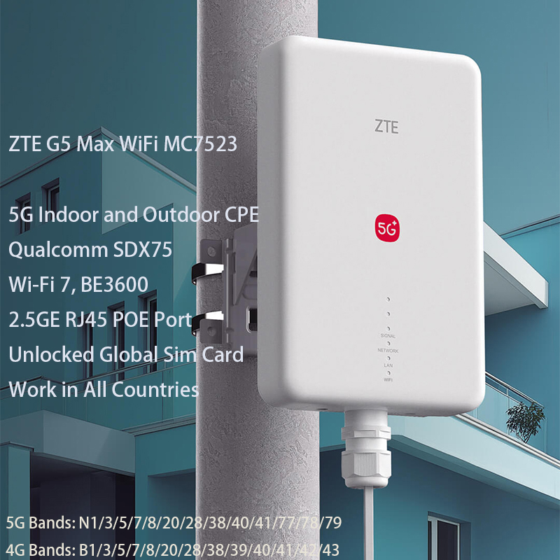 Unlocked ZTE 5G Outdoor CPE G5 - огляд і ціна 5G Outdoor Cpe Nsa Sa