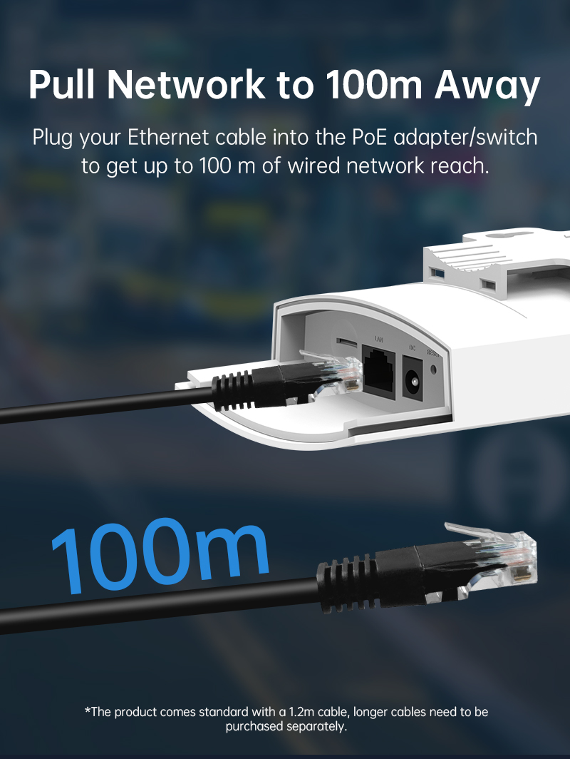 Plery 300Mbps+1200Mbps Outdoor - огляд і ціна 4G Lte Router Outdoor Waterproof
