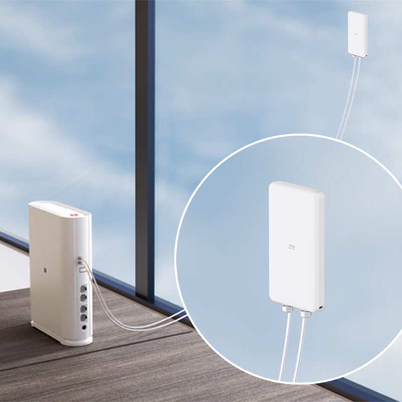 ZTE 5G CPE G5TS Dual Band Wi-F - огляд і ціна 4G Lte Modem Cat6 External Antenna